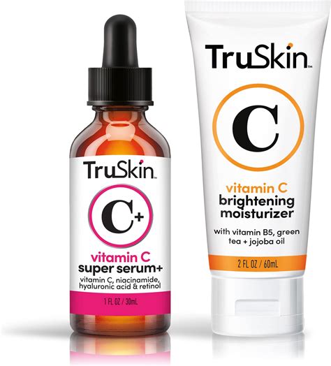 Amazon.com: TruSkin Super Vitamin C Face Serum with Niacinamide, Retinol, Hyaluronic & Salicylic ...