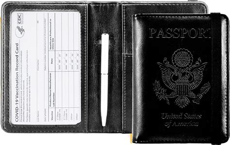 Buy Passport Holder - Passport and Vaccine Card Holder, Family Passport ...
