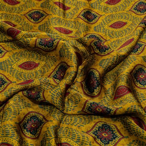 Modal Satin Digital Printed Fabric