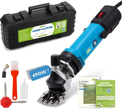 Amazon.com: LuzRise Sheep Shears Electric 690W 2400RPM Professional ...
