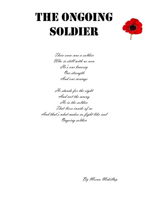 Soldier Poems