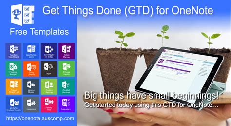 Getting Thing Done OneNote 2013 的图像结果