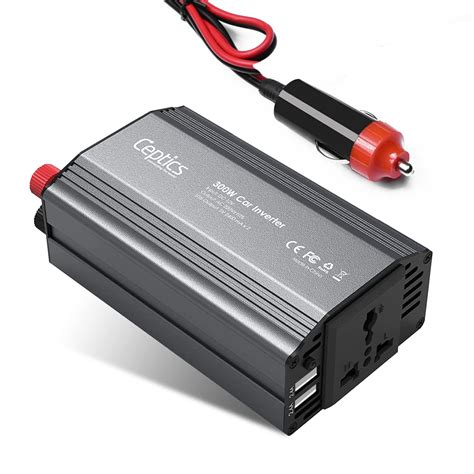Ceptics 300W Car Charger Power Inverter with SmartVoltage™ Technology ...
