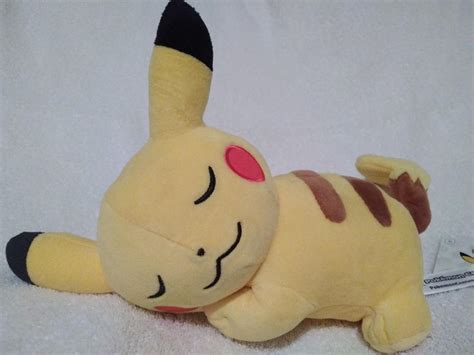 Pokemon Center Sleeping Pikachu Plush Toy 9" Official Licensed Brand ...