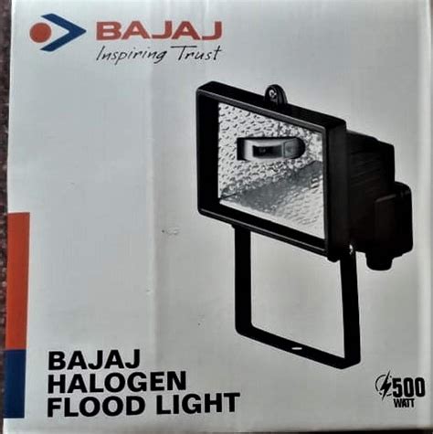 BAJAJ 500W HALOGEN FLOOD LIGHT : Amazon.in: Home & Kitchen
