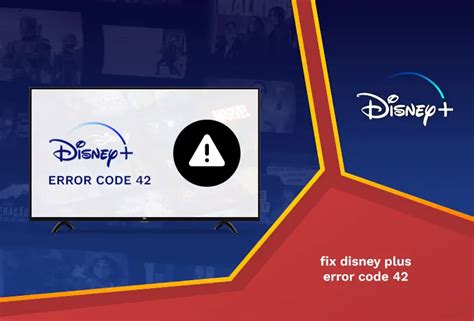 Image result for How to Fix Disney Plus Error Code 42