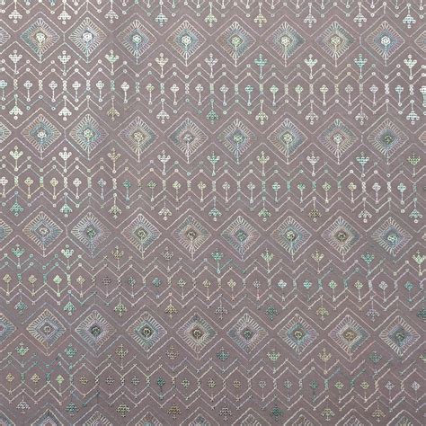 ABSOLUTO PEACH EMBROIDERED SHURG FABRIC – The Legacy Studio