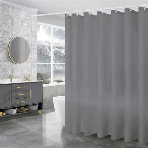 CASA-NEST Waterproof Fabric Shower Curtain, Size 72x78 Inch, Single PC ...