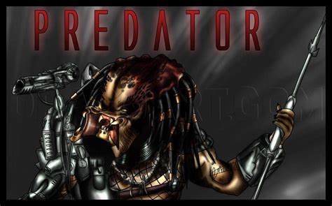 Image result for Alien Drawing Step by Step Predator