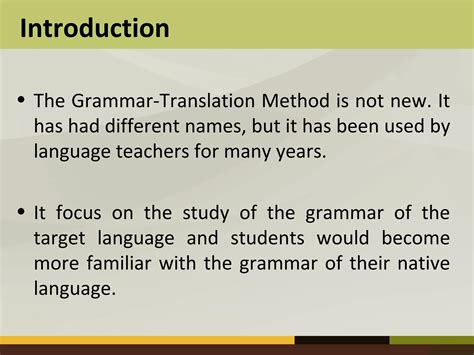 Grammar Translation Method Lesson 的图像结果