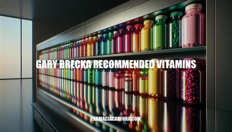 Gary Brecka's Top Recommended Vitamins for Optimal Health