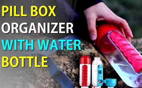 MadSan Pill Organizer Multicolor 600 ml Fridge Bottle (Random Color ...