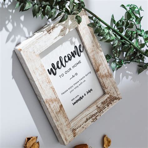 Airbnb, Airbnb Sign, Airbnb Gift Basket Card, Rental Gift Basket ...