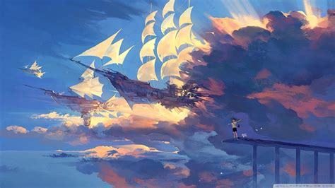 4K Anime Landscape Wallpapers - Top Free 4K Anime Landscape Backgrounds ...