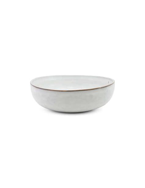 Bowl de Ceramica Redondo de 18 x 6 Centimetros de Color Gris BELLARTE ...