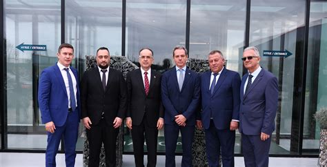 President of the Republic of Albania Bajram Begaj visits Maccaferri Balkans’s plant - Maccaferri ...