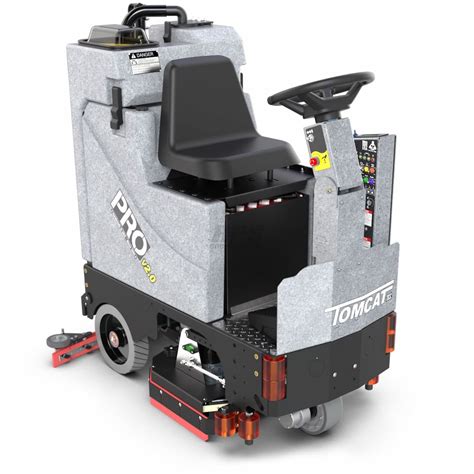 Commercial Ride on Floor Scrubbers - Tomcat Machines