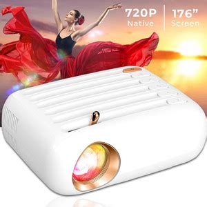 WZATCO Pixel Native 720P with FullHD Support 210ANSI(2000Lumens) HOME ...