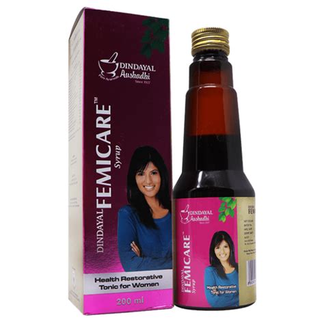 Buy Dindayal Femicare Syrup - Uses, Benefits & Dosage