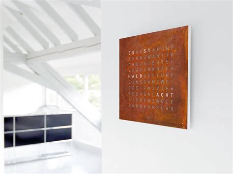 QLOCKTWO EARTH CREATOR'S EDITION RUST | QLOCKTWO