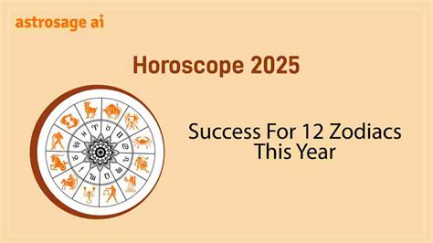 Horoscope 2025 - Read What Your Horoscope Says For Year 2025!