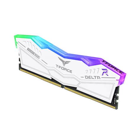 TeamGroup T-Force Delta RGB DDR5 White 32GB 6000MHz Memory