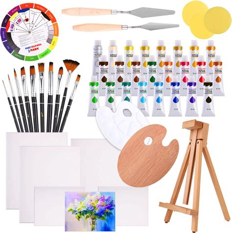 Amazon.com: KEFF Large Deluxe Artists Painting Supplies Set ...