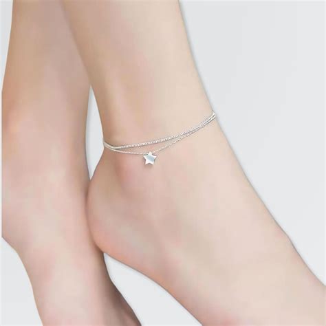 Starlight Layered Anklet – Blinglane