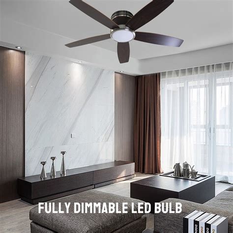 BLUE MOUNTAIN FANS Curves 52-in Matte black with brushed nickel with ...