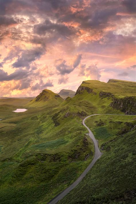 Download wallpaper 4000x6000 road, mountains, aerial view, greenery ...