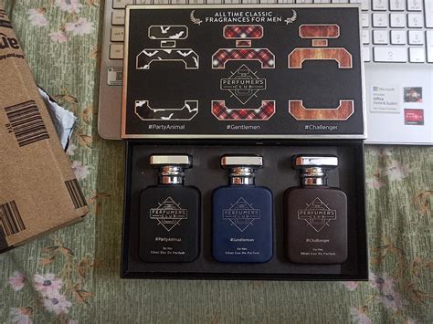 Buy PERFUMERS CLUB "All Time Classic Fragrances For Men Gift Set Of 3 ...
