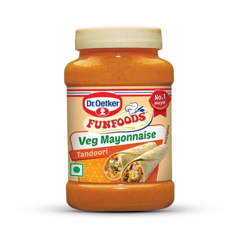 Dr. Oetker FunFoods Tandoori Masala Mayonnaise, 245g/250g | Desi-Style ...