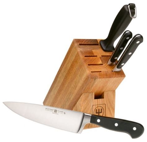 Buy Wusthof Classic 5-Piece Knife Block Set Online at Low Prices in ...