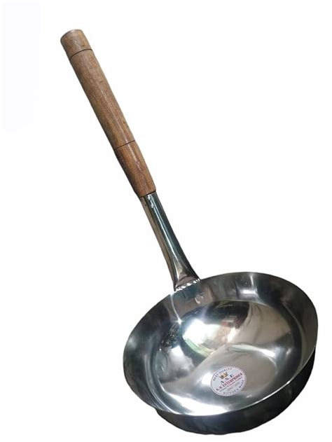Buy A S Stainless Steel Big Size Dori, Laddle, Dabbu, Chamcha with ...