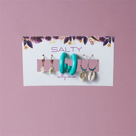 Set Of 3 Mermaid's Muse Earring Set | Salty – Salty Accessories