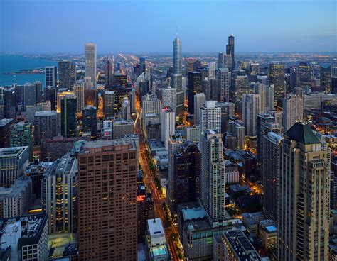 西尔斯大厦,芝加哥第一高楼,经典打卡地_天线_高度_建筑