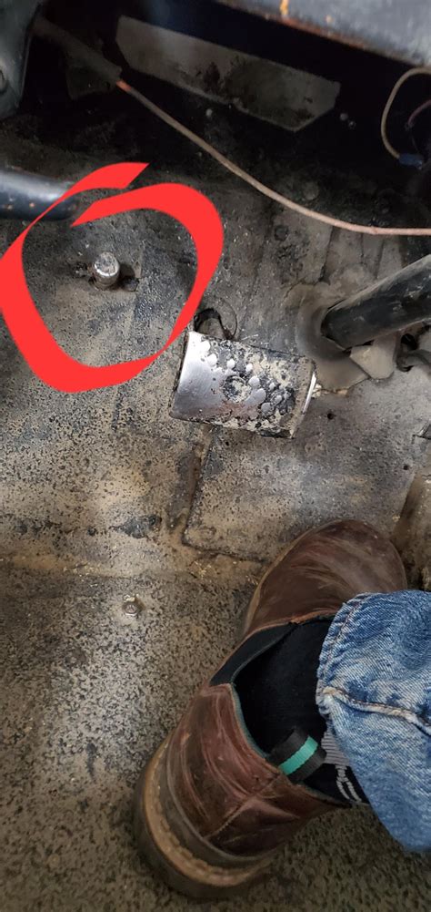 what's this button on the floor to the left of the clutch 1955 jeep ...