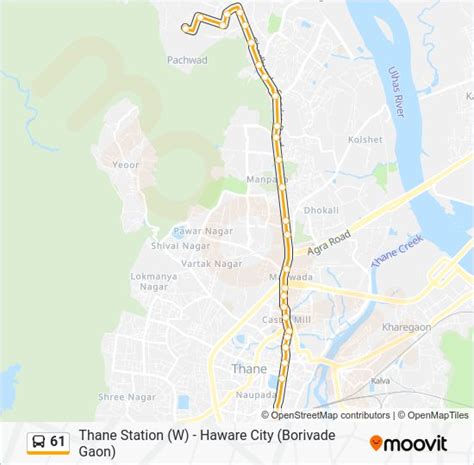 61 Route: Schedules, Stops & Maps - Haware City (Borivade Gaon) (Updated)