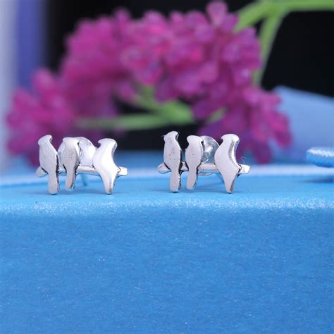 Silver Bird Earrings | Elegant and Unique Bird-Themed Silver Jewelry ...
