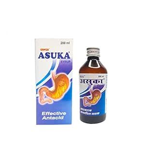 Buy Ganga Ayurvedic Asuka Syrup for Hyperacidity Online at Low Prices ...