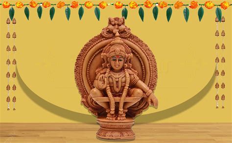 KariGhar Ayappa Swamy/Ayyappan Perfect for Car Dashboard/Drawing Room ...