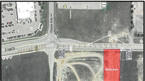 Lane closure on East Mall Drive in Rapid City begins Nov. 17