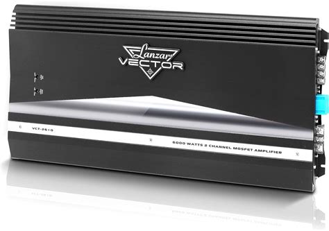 Buy 2-Channel High Power MOSFET Amplifier - Slim 6000 Watt Bridgeable ...