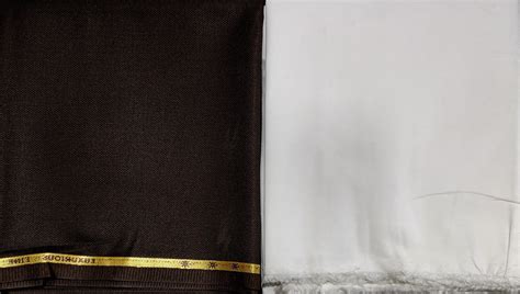 Mansfab Cotton Blend Self Design Shirt & Trouser Fabric