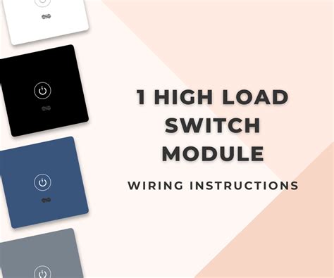 Smart Switch Installation Guide for 1 Switch Module – iotics