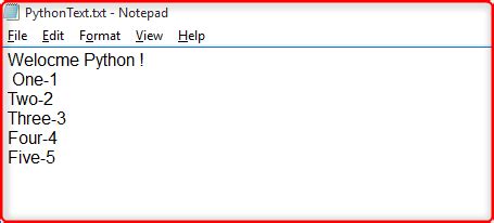File Handler Python 的图像结果