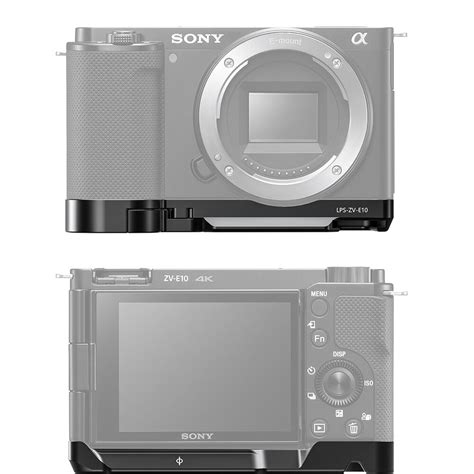 Buy in India Leofoto LPS-ZV-E10 Custom L-Bracket for Sony ZV-E10 (Black ...