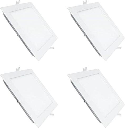 Buy FOS LED Panel Light 24W - 2400 LUMENS - Slim | Square | Cool White ...
