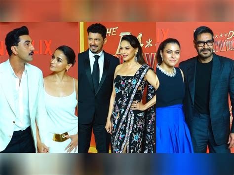Inside 'The Ba***ds of Bollywood' premiere: Ranbir-Alia, Ajay-Kajol ...