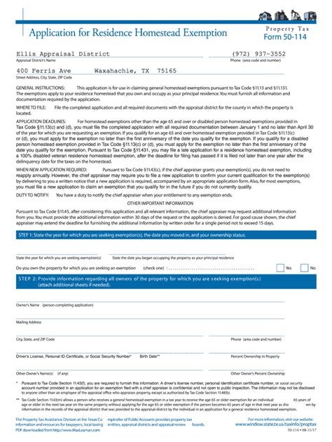 2011 Form TX Comptroller 50-114 - Blank Fillable Template | Fill Out ...